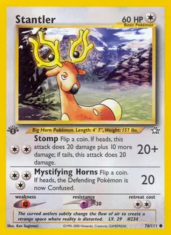 Stantler (Neo Genesis #76)