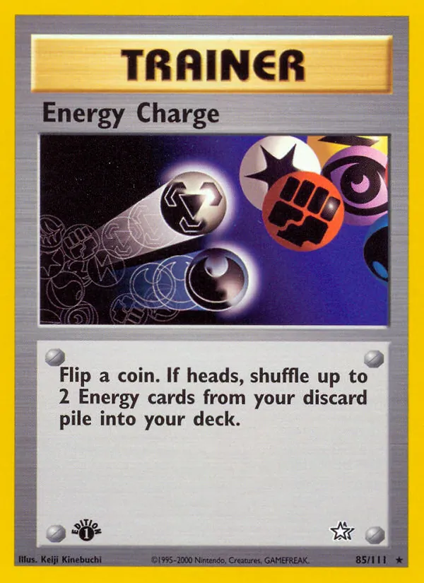 Energy Charge — Neo Genesis #85 (Pokémon TCG card)