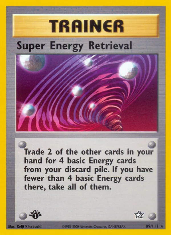 Super Energy Retrieval — Neo Genesis #89 (Pokémon TCG card)