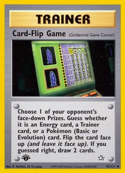 Card-Flip Game (Neo Genesis #92)