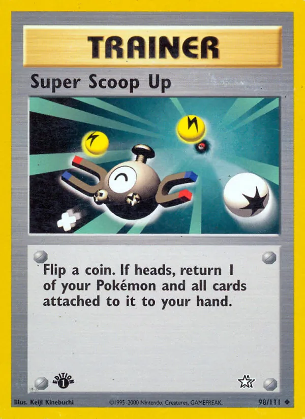 Super Scoop Up — Neo Genesis #98 (Pokémon TCG card)