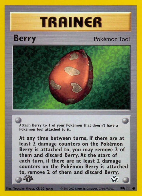 Berry — Neo Genesis #99 (Pokémon TCG card)
