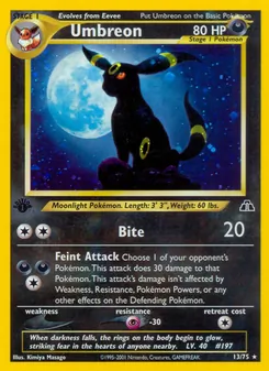 Umbreon (Neo Discovery #13)