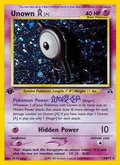 Unown [A] (Neo Discovery #14)