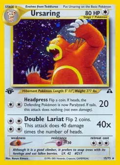Ursaring (Neo Discovery #15)