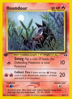 Houndour (Neo Discovery #24)