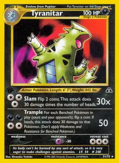 Tyranitar (Neo Discovery #31)