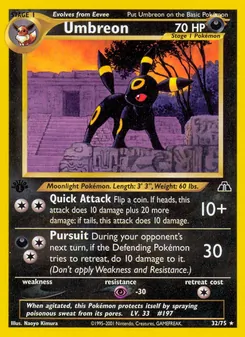 Umbreon (Neo Discovery #32)