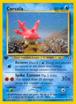 Corsola (Neo Discovery #37)