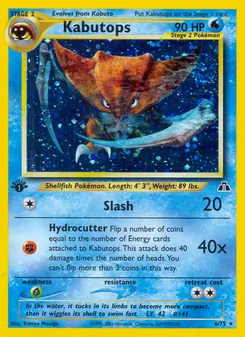 Kabutops (Neo Discovery #6)