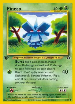 Pineco (Neo Discovery #61)