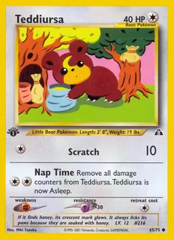 Teddiursa (Neo Discovery #65)