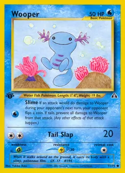 Wooper (Neo Discovery #71)