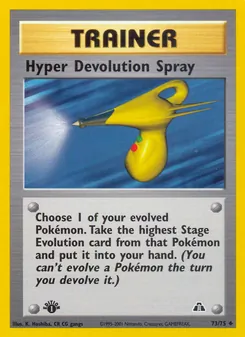 Hyper Devolution Spray (Neo Discovery #73)