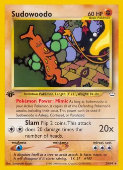 Sudowoodo (Neo Revelation #26)