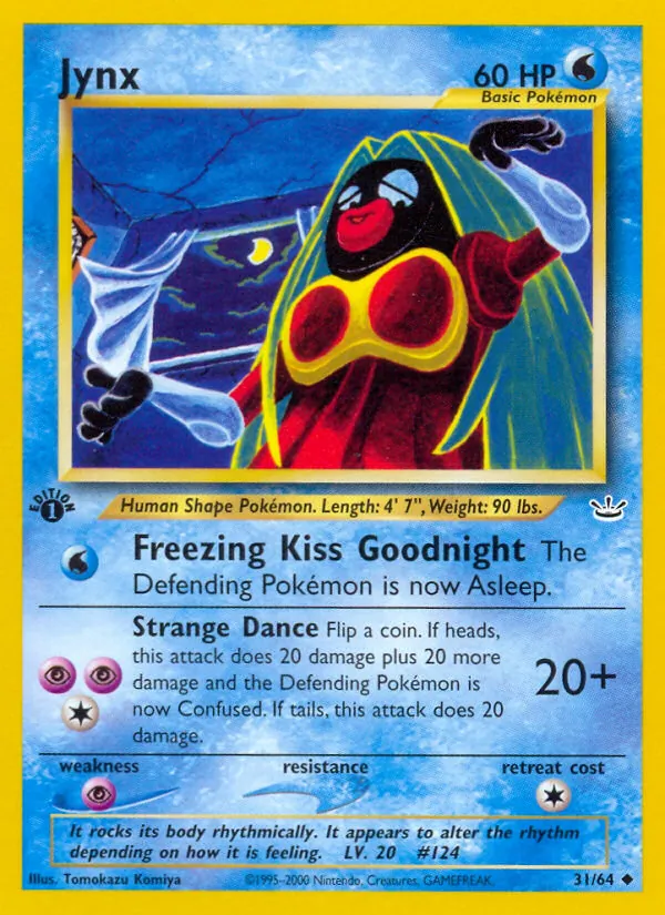 Jynx — Neo Revelation #31 (Pokémon TCG card)
