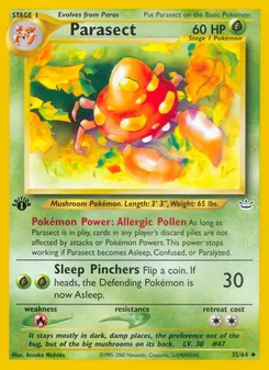 Parasect (Neo Revelation #35)