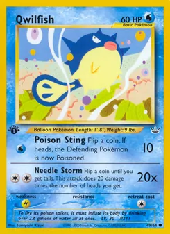 Qwilfish (Neo Revelation #49)