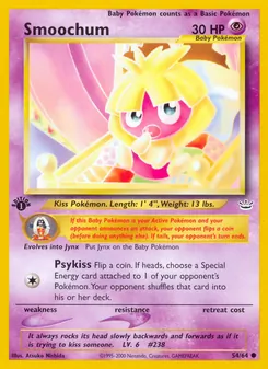 Smoochum (Neo Revelation #54)