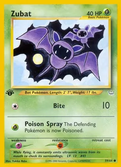 Zubat (Neo Revelation #59)