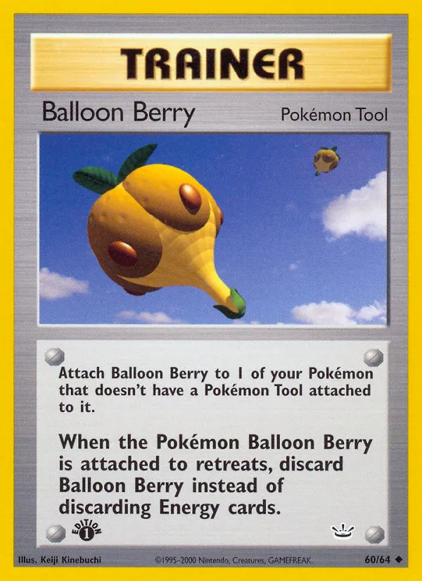 Balloon Berry — Neo Revelation #60 (Pokémon TCG card)