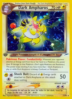 Dark Ampharos (Neo Destiny #1)