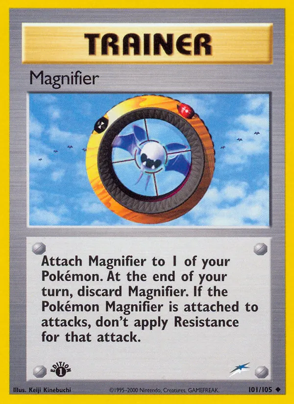 Magnifier — Neo Destiny #101 (Pokémon TCG card)