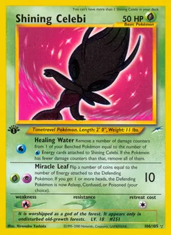 Shining Celebi (Neo Destiny #106)