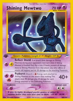 Shining Mewtwo (Neo Destiny #109)