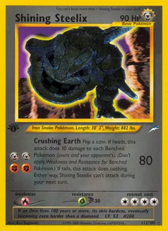 Shining Steelix (Neo Destiny #112)