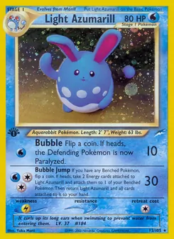 Light Azumarill (Neo Destiny #13)