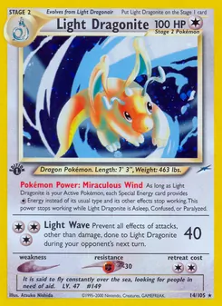 Light Dragonite (Neo Destiny #14)