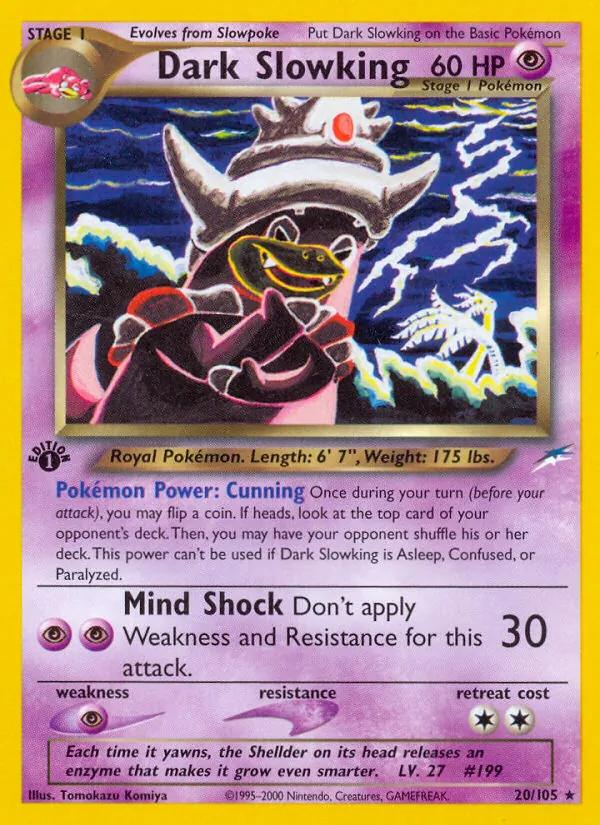 Dark Slowking — Neo Destiny #20 (Pokémon TCG card)