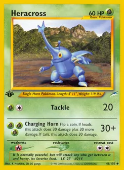 Heracross (Neo Destiny #41)