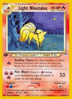 Light Ninetales (Neo Destiny #50)