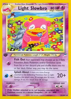 Light Slowbro (Neo Destiny #51)