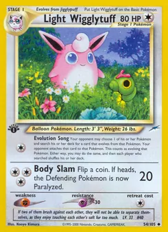 Light Wigglytuff (Neo Destiny #54)
