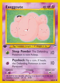 Exeggcute (Neo Destiny #64)
