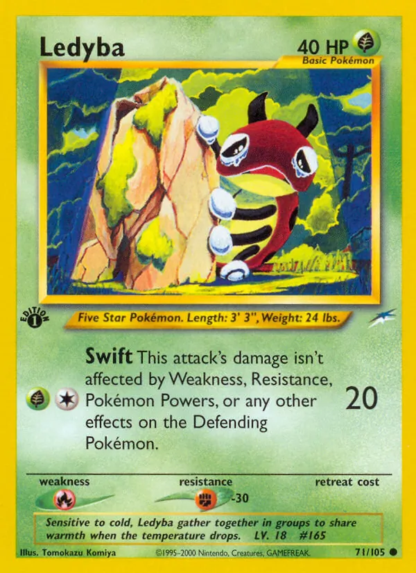 Ledyba — Neo Destiny #71 (Pokémon TCG card)