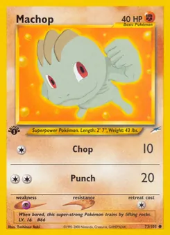 Machop (Neo Destiny #73)
