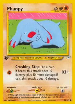 Phanpy (Neo Destiny #76)