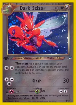 Dark Scizor (Neo Destiny #9)