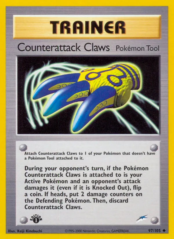 Counterattack Claws — Neo Destiny #97 (Pokémon TCG card)