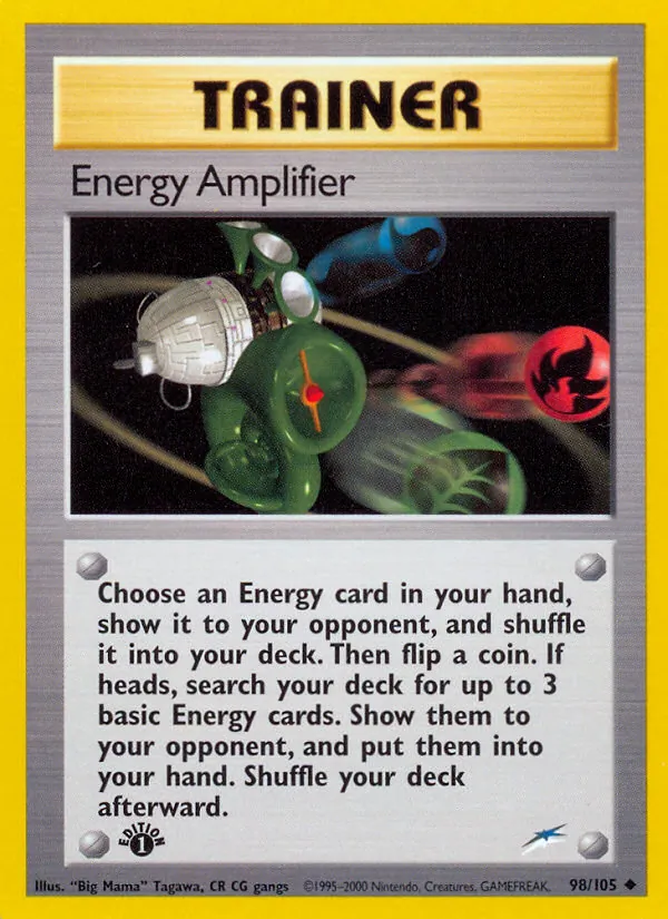 Energy Amplifier — Neo Destiny #98 (Pokémon TCG card)