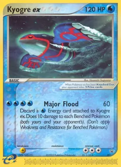 Kyogre ex (Nintendo Black Star Promos #1)