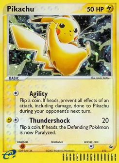 Pikachu (Nintendo Black Star Promos #12)