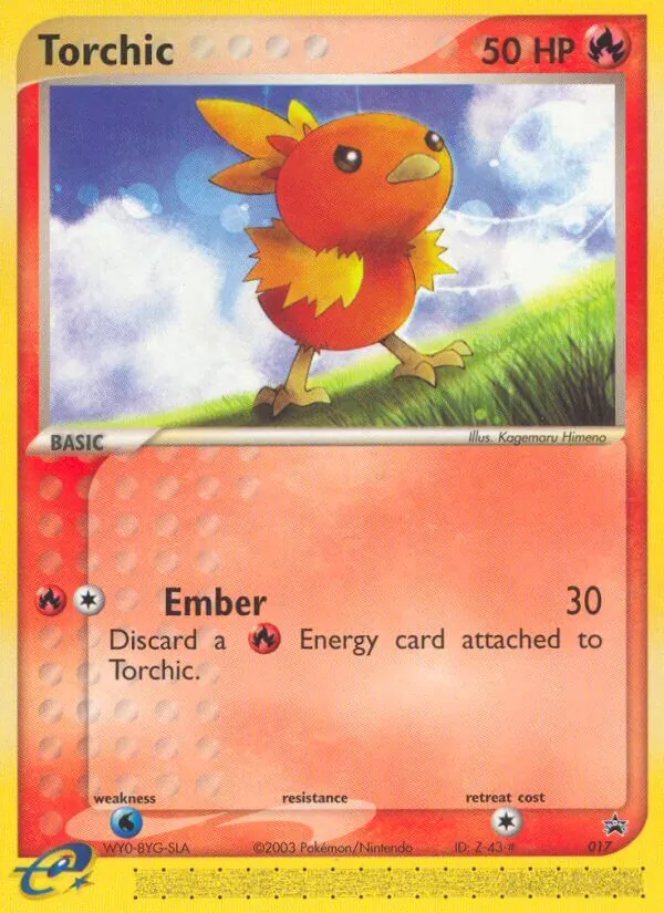 Torchic — Nintendo Black Star Promos #17 (Pokémon TCG card)
