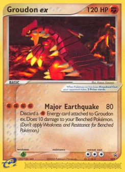 Groudon ex (Nintendo Black Star Promos #2)