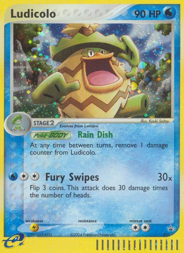 Ludicolo — Nintendo Black Star Promos #20 (Pokémon TCG card)
