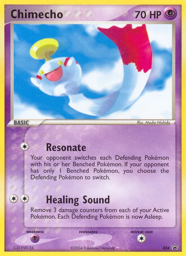 Chimecho — Nintendo Black Star Promos #24 (Pokémon TCG card)